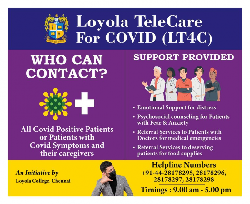 Album Image - Loyola TeleCare For Covid (LT4C) 